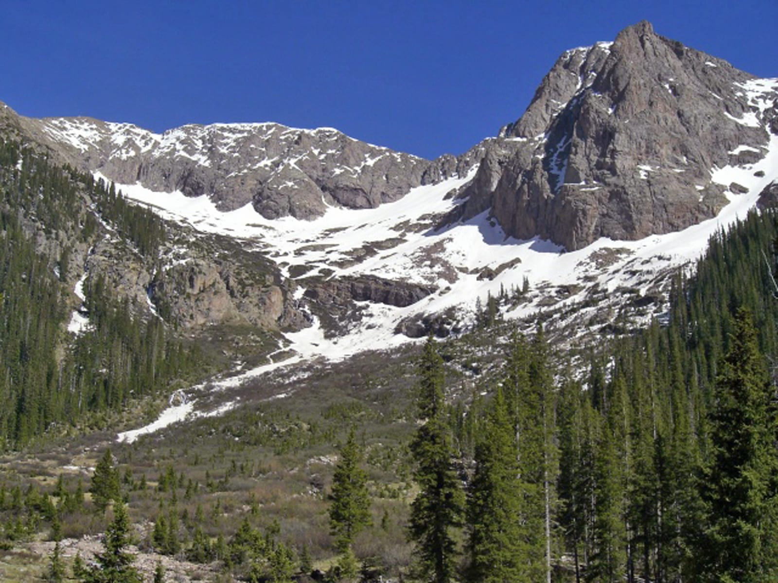 Aztec Mtn, a peak on the Colorado 13ers list