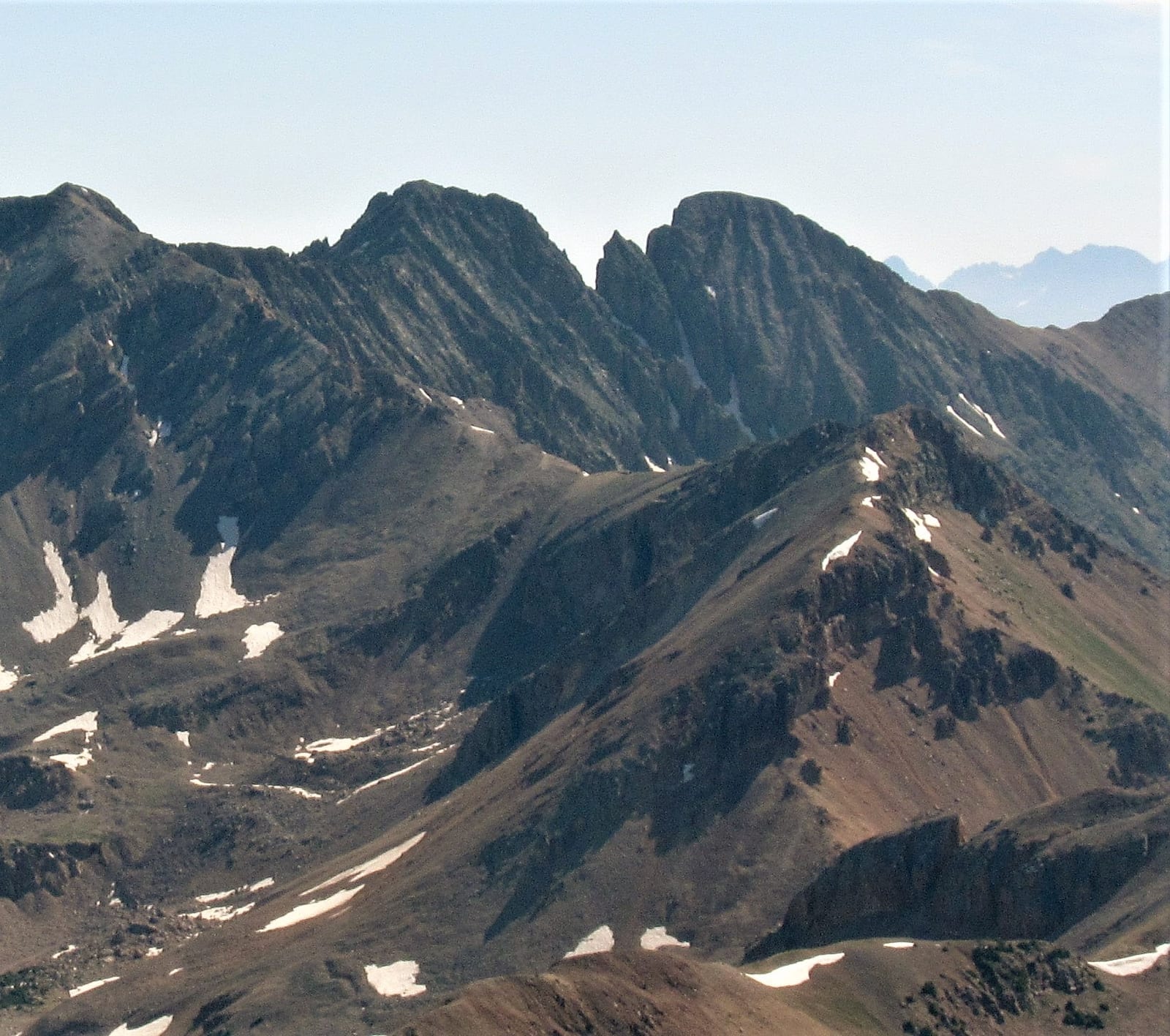 Babcock Peak, a peak on the Colorado 13ers list