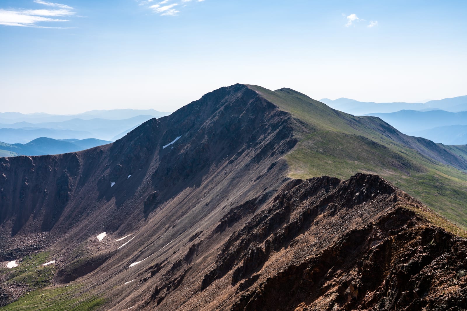 Bard Peak, a peak on the Colorado 13ers list