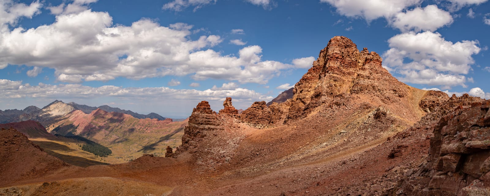 Belleview Mtn, a peak on the Colorado 13ers list