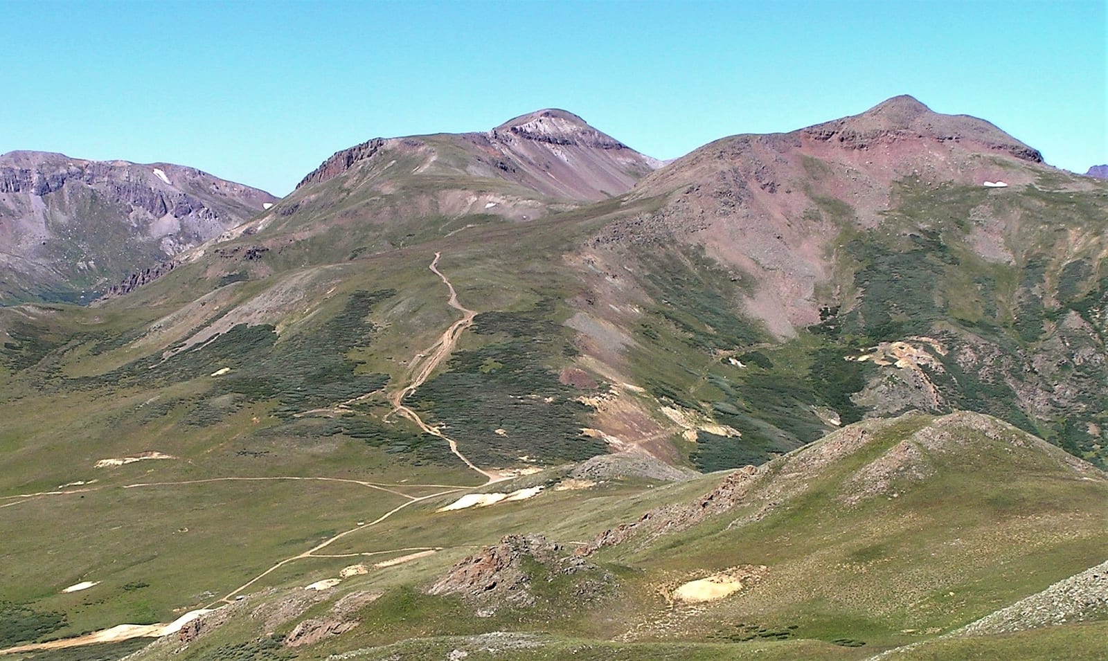 Bent Peak, a peak on the Colorado 13ers list
