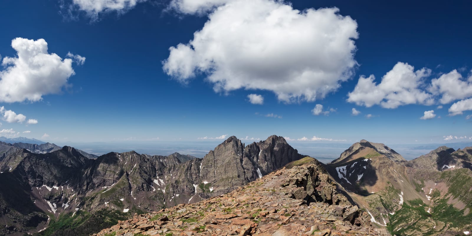 Carson Peak, a peak on the Colorado 13ers list