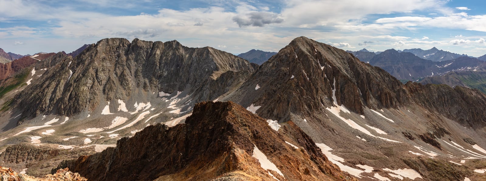 Cassi Peak, a peak on the Colorado 13ers list