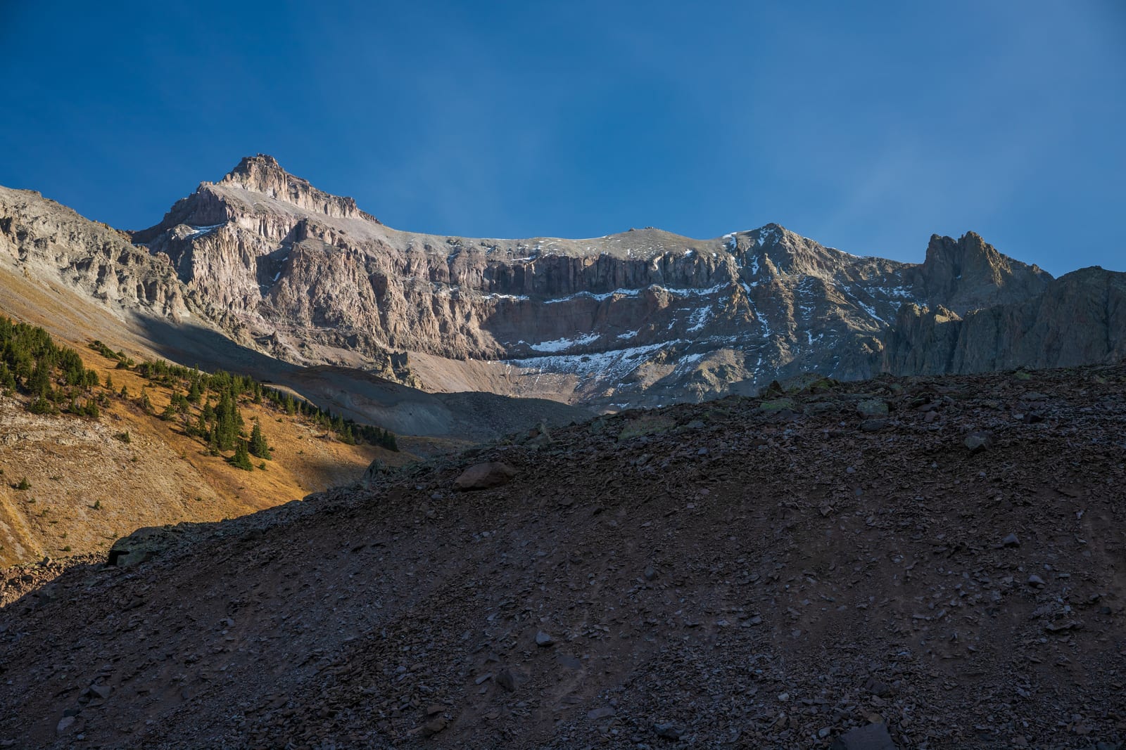 Cirque Mtn, a peak on the Colorado 13ers list
