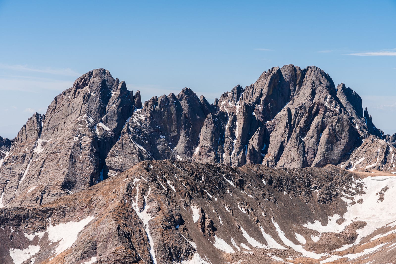 Colony Baldy, a peak on the Colorado 13ers list