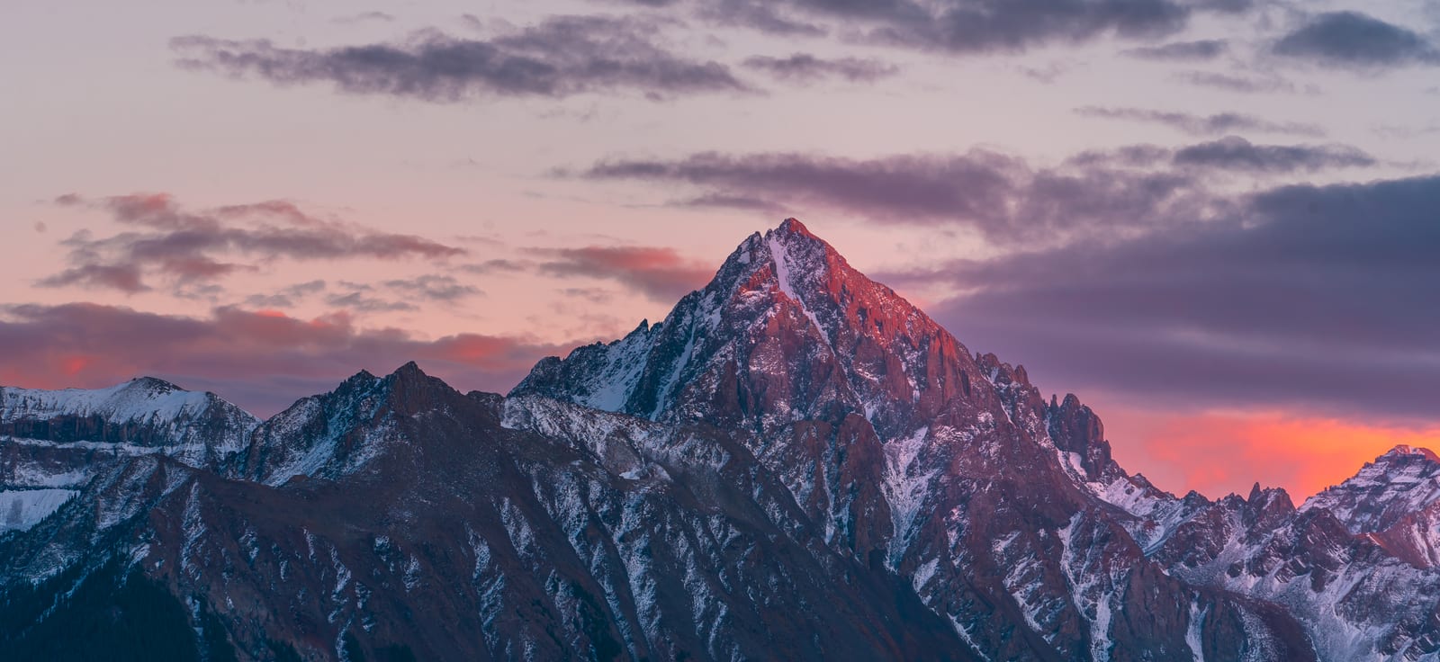 Dallas Peak, a peak on the Colorado 13ers list