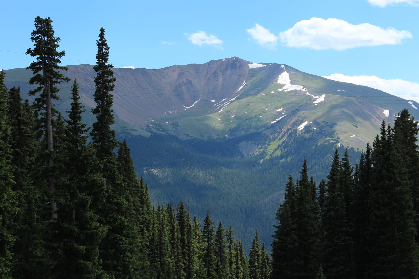 Engelmann Peak, a peak on the Colorado 13ers list