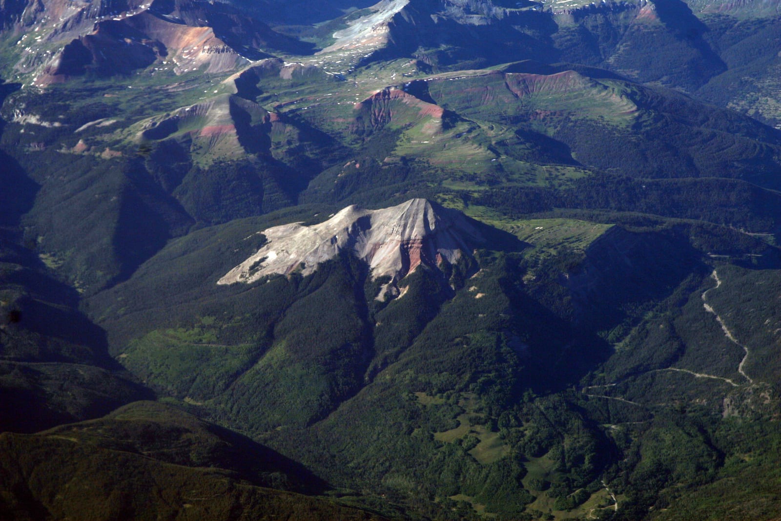 Engineer Mtn, a peak on the Colorado 13ers list