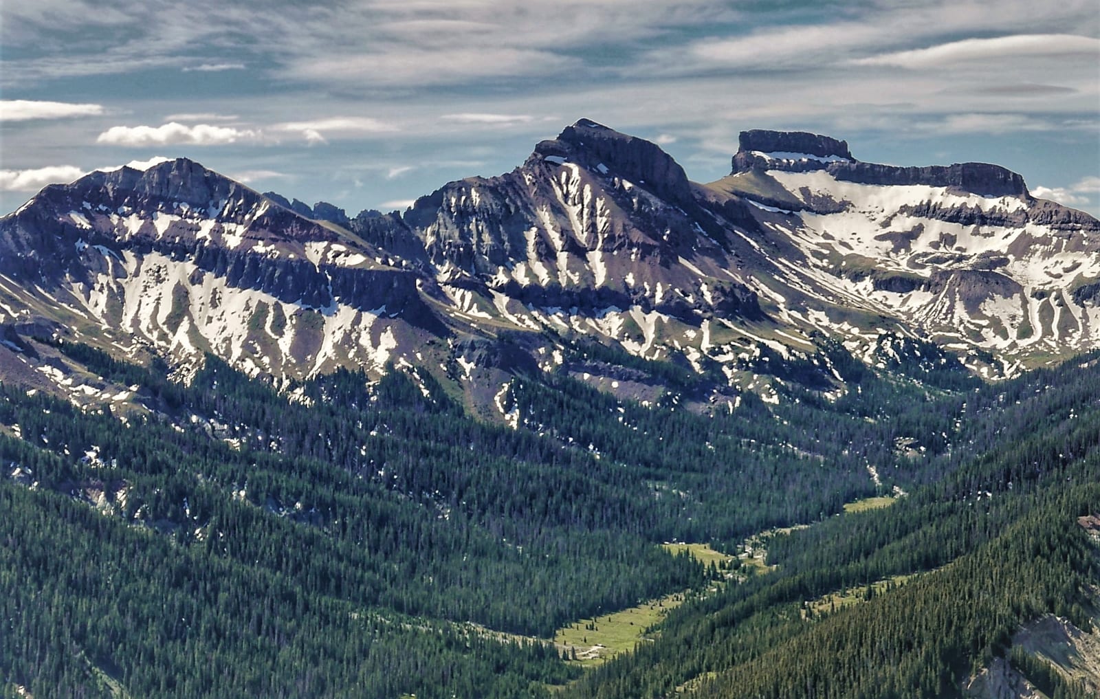 Fortress Peak, a peak on the Colorado 13ers list