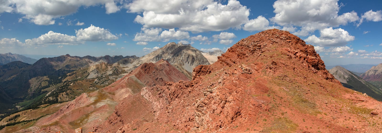 Fravert Peak, a peak on the Colorado 13ers list