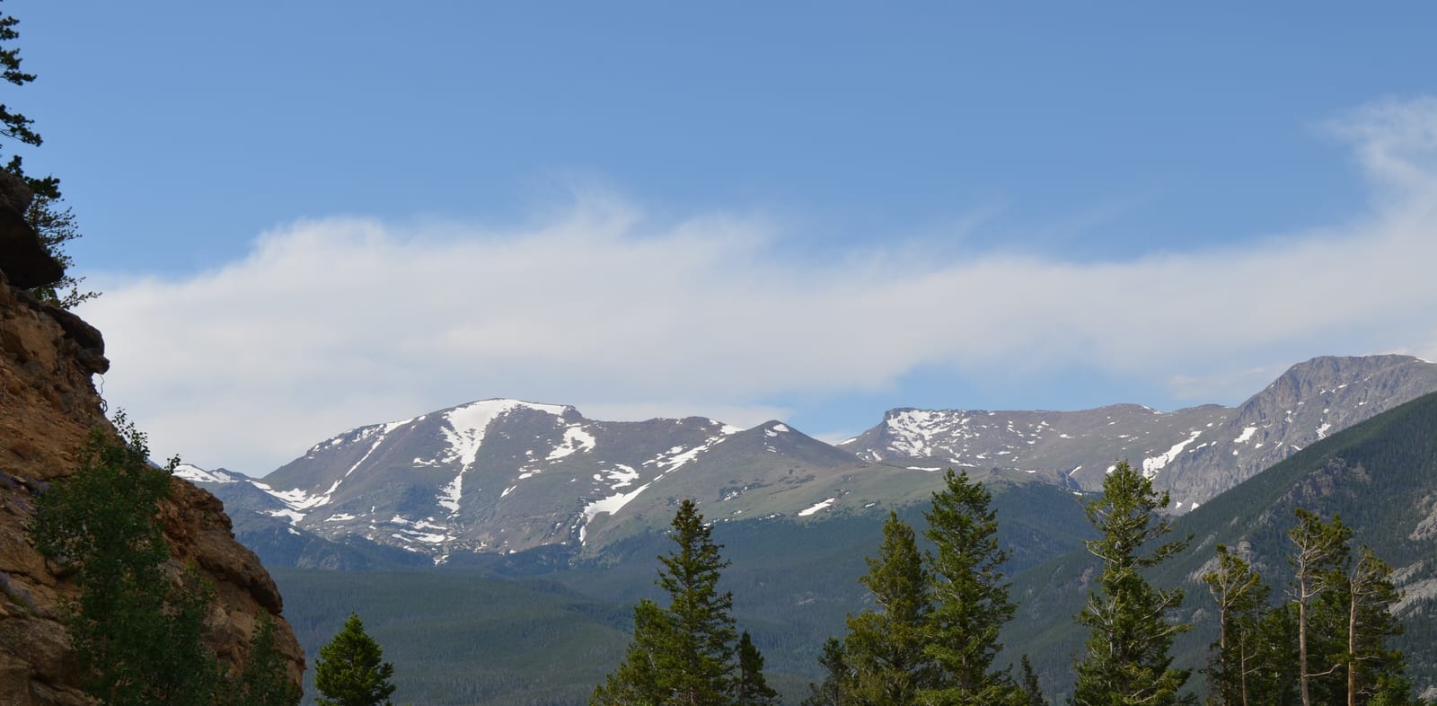 Hagues Peak, a peak on the Colorado 13ers list