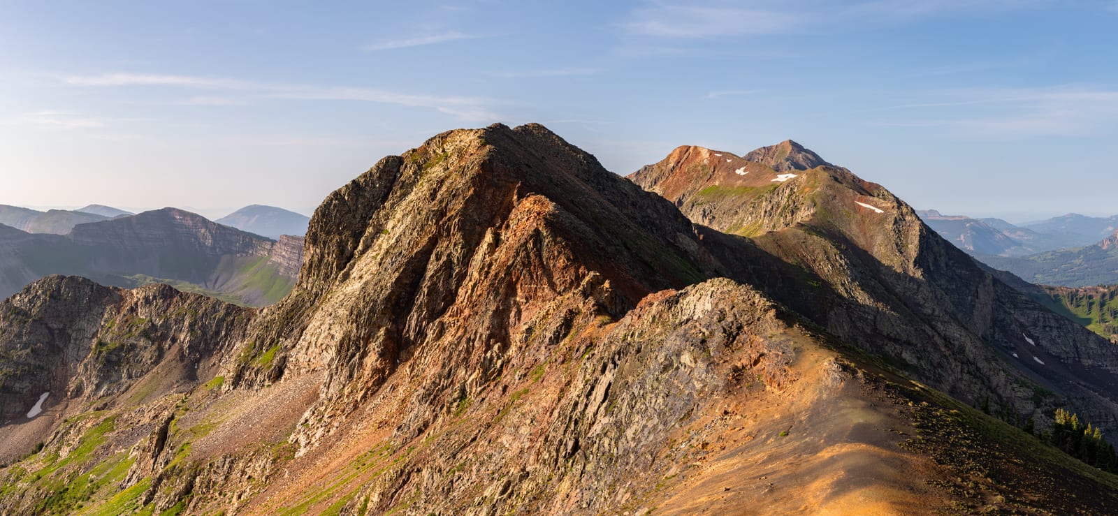 Hancock Peak, a peak on the Colorado 13ers list