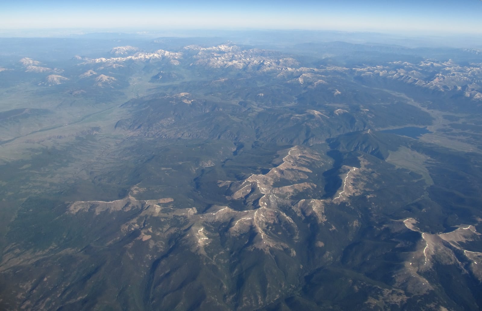 Henry Mtn, a peak on the Colorado 13ers list
