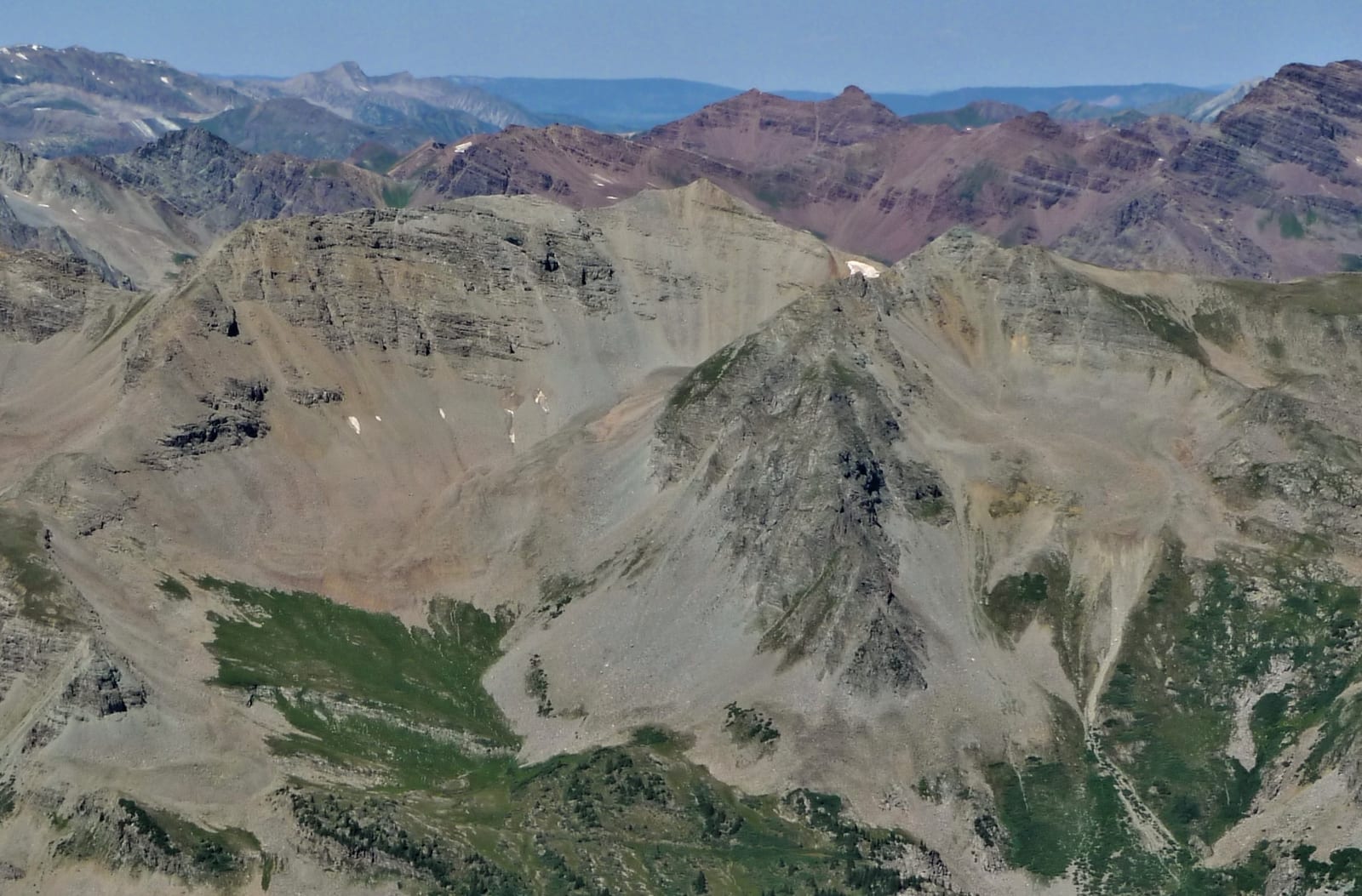 Hilliard Peak, a peak on the Colorado 13ers list