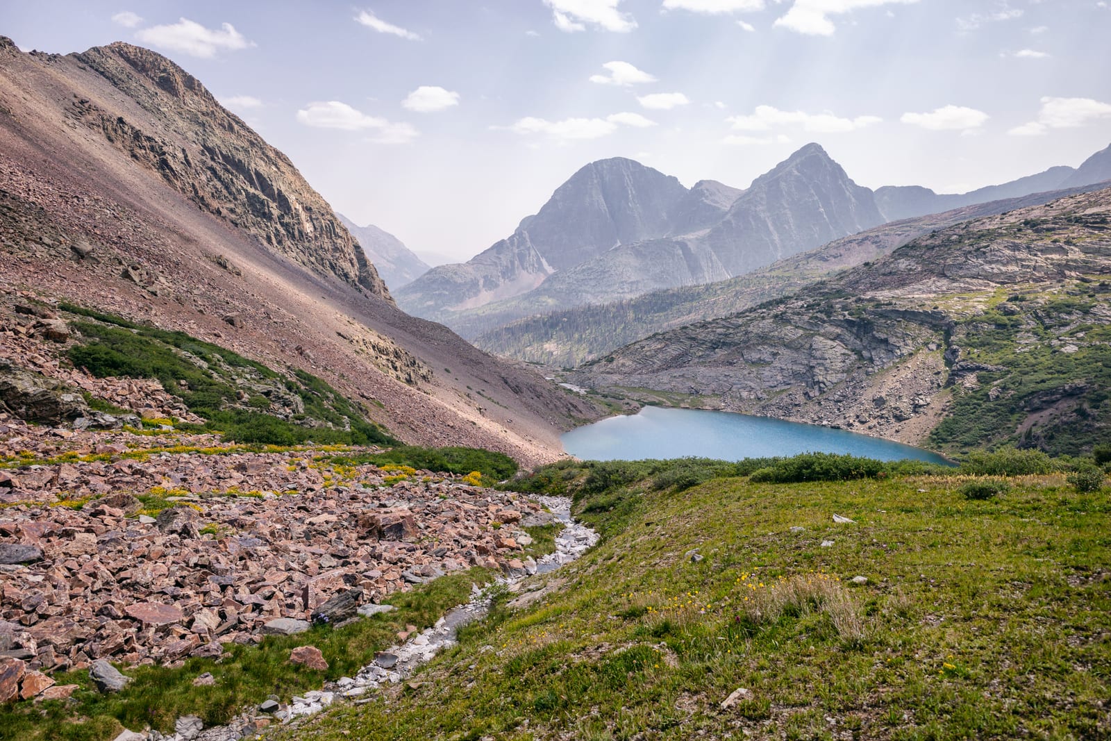 Hunchback Mtn, a peak on the Colorado 13ers list