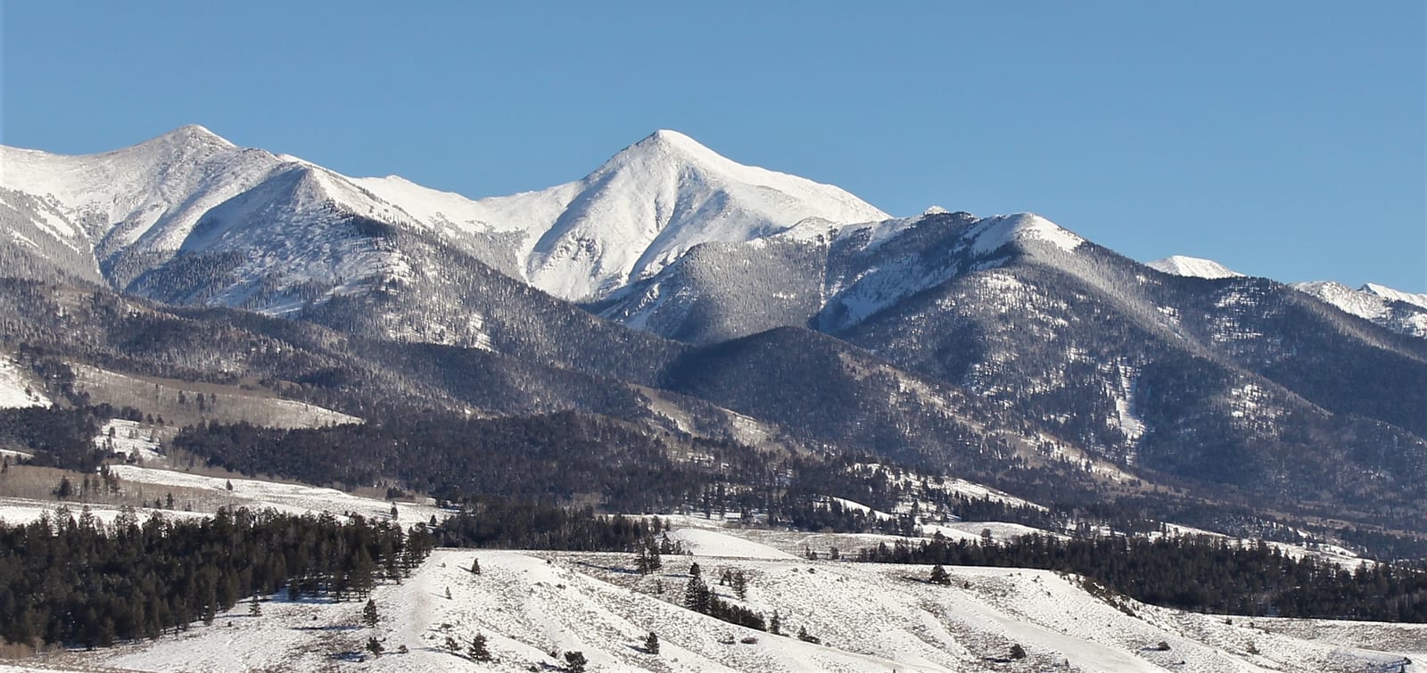 Hunts Peak, a peak on the Colorado 13ers list