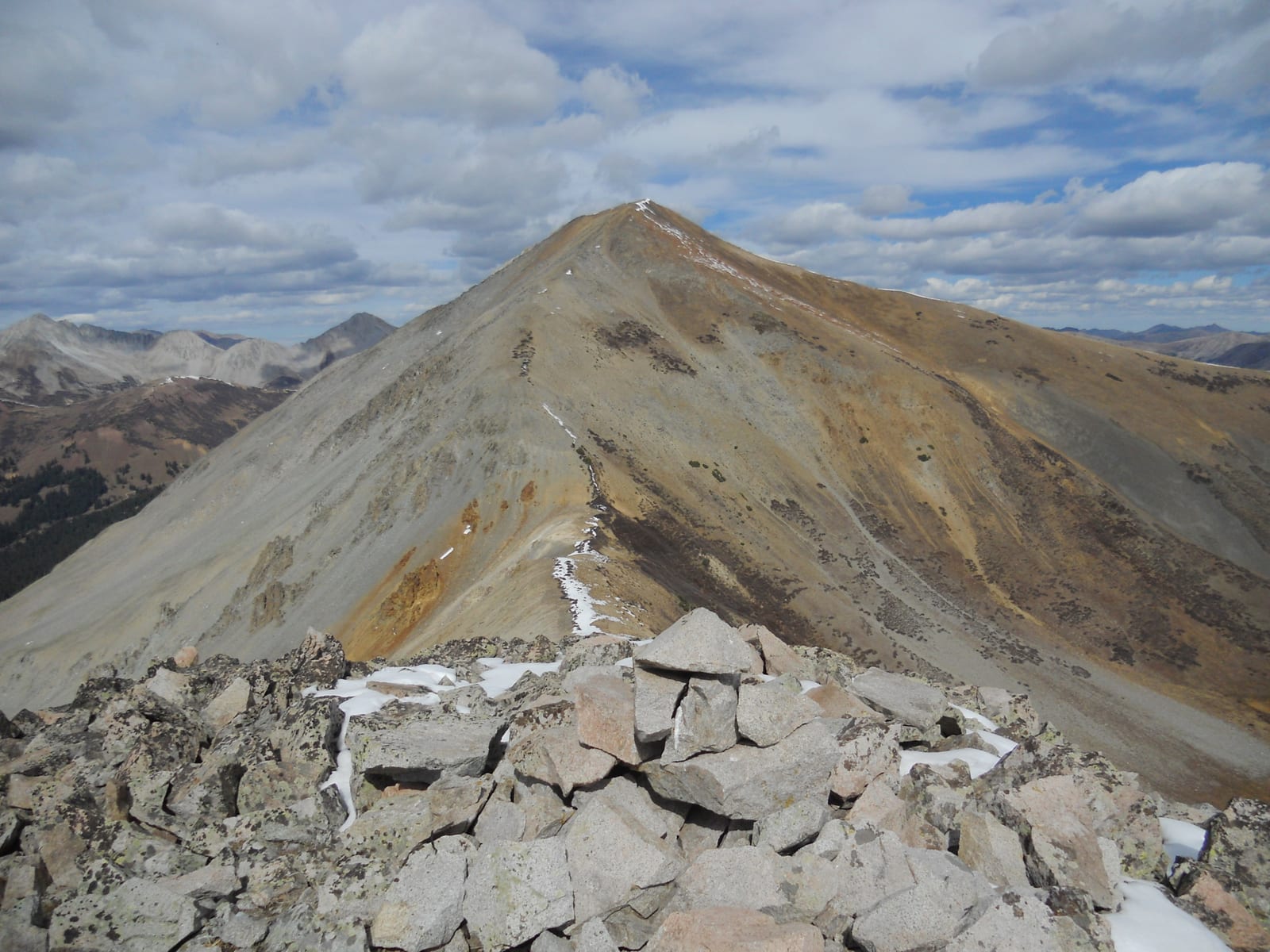 Italian Mtn, a peak on the Colorado 13ers list
