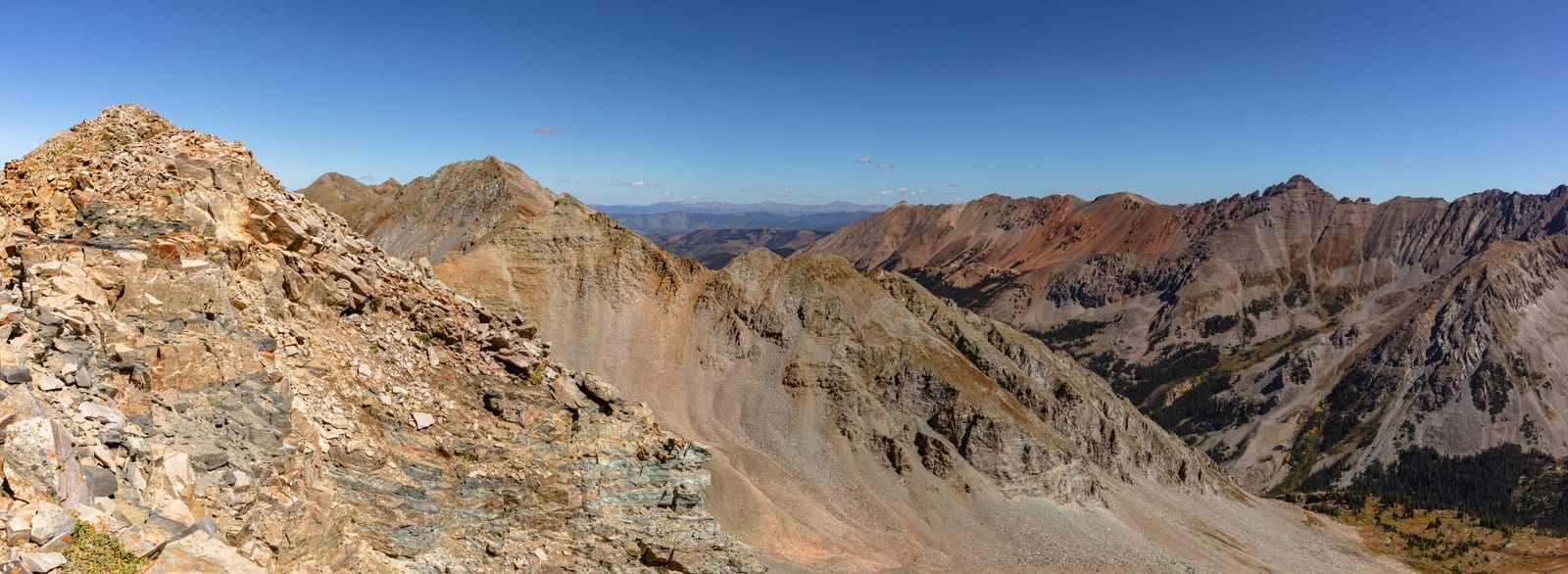 Keefe Peak, a peak on the Colorado 13ers list