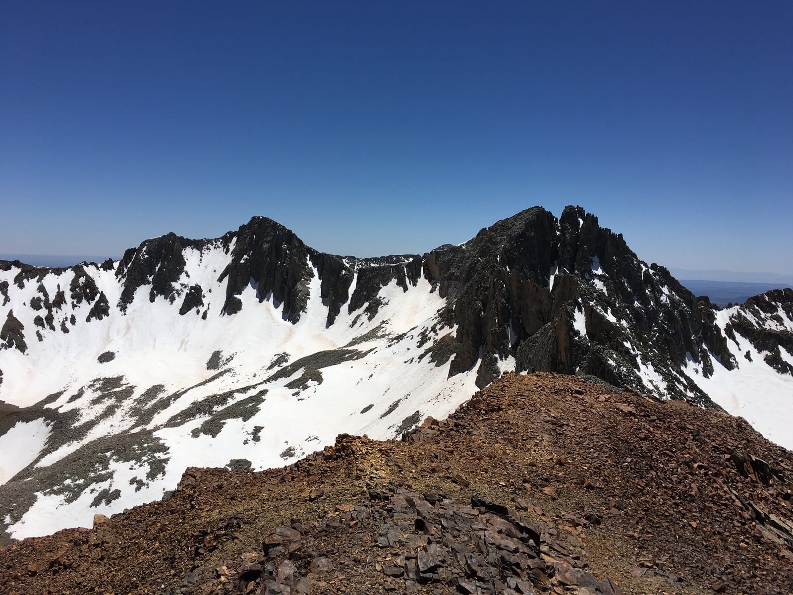 Lavender Peak, a peak on the Colorado 13ers list