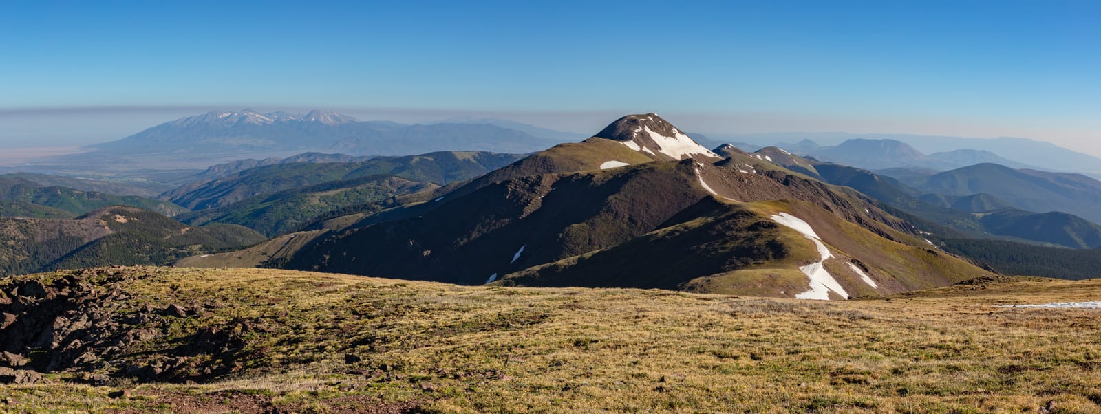 Leaning South Peak, a peak on the Colorado 13ers list