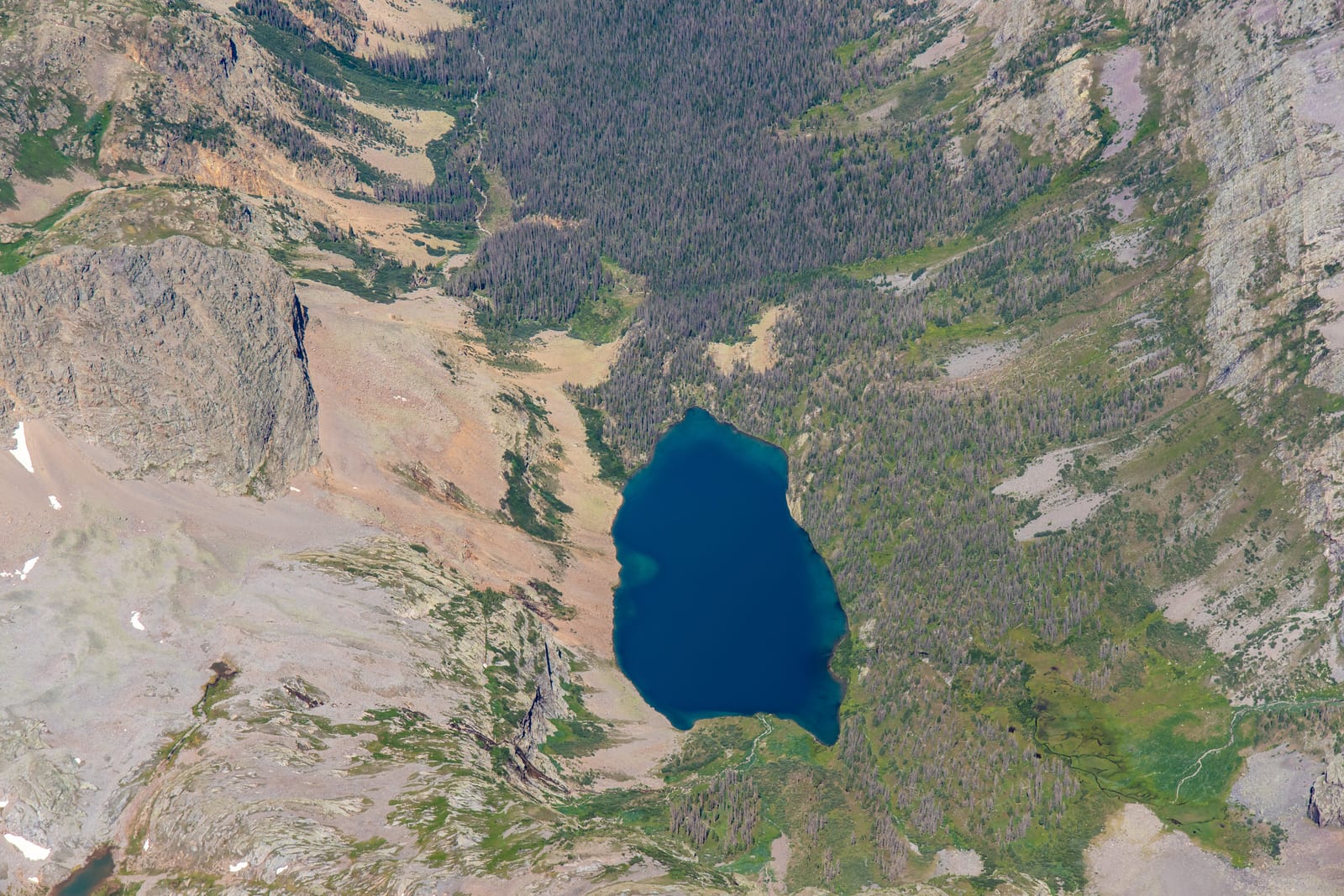 Leviathan Peak, a peak on the Colorado 13ers list