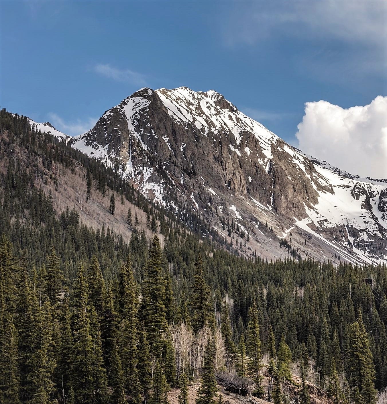 Little Giant Peak, a peak on the Colorado 13ers list