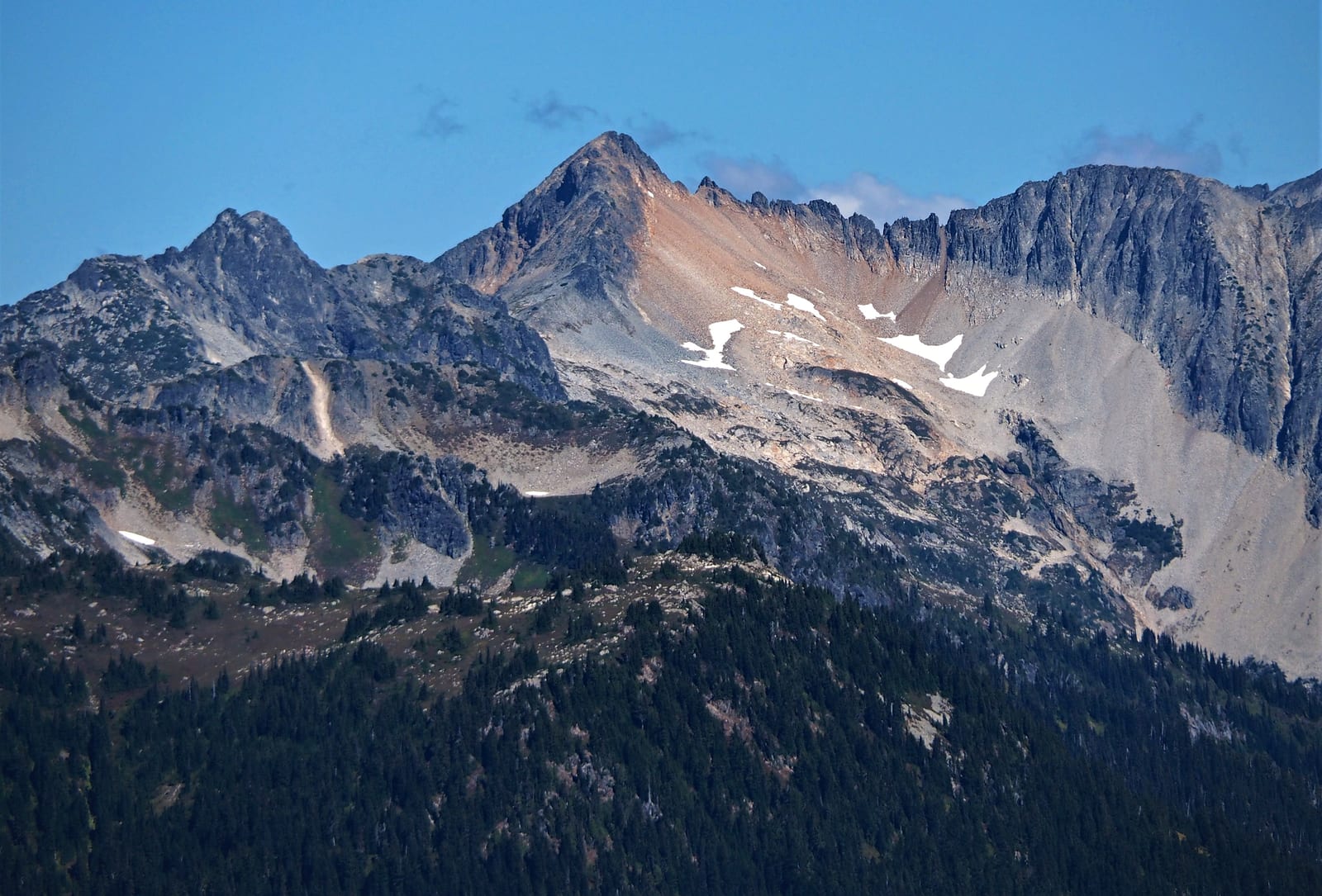 Middle Mtn, a peak on the Colorado 13ers list