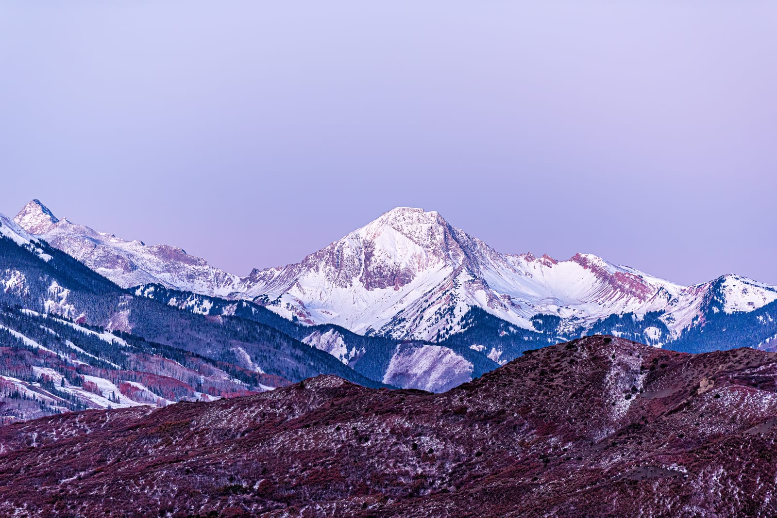 Mount Daly, a peak on the Colorado 13ers list