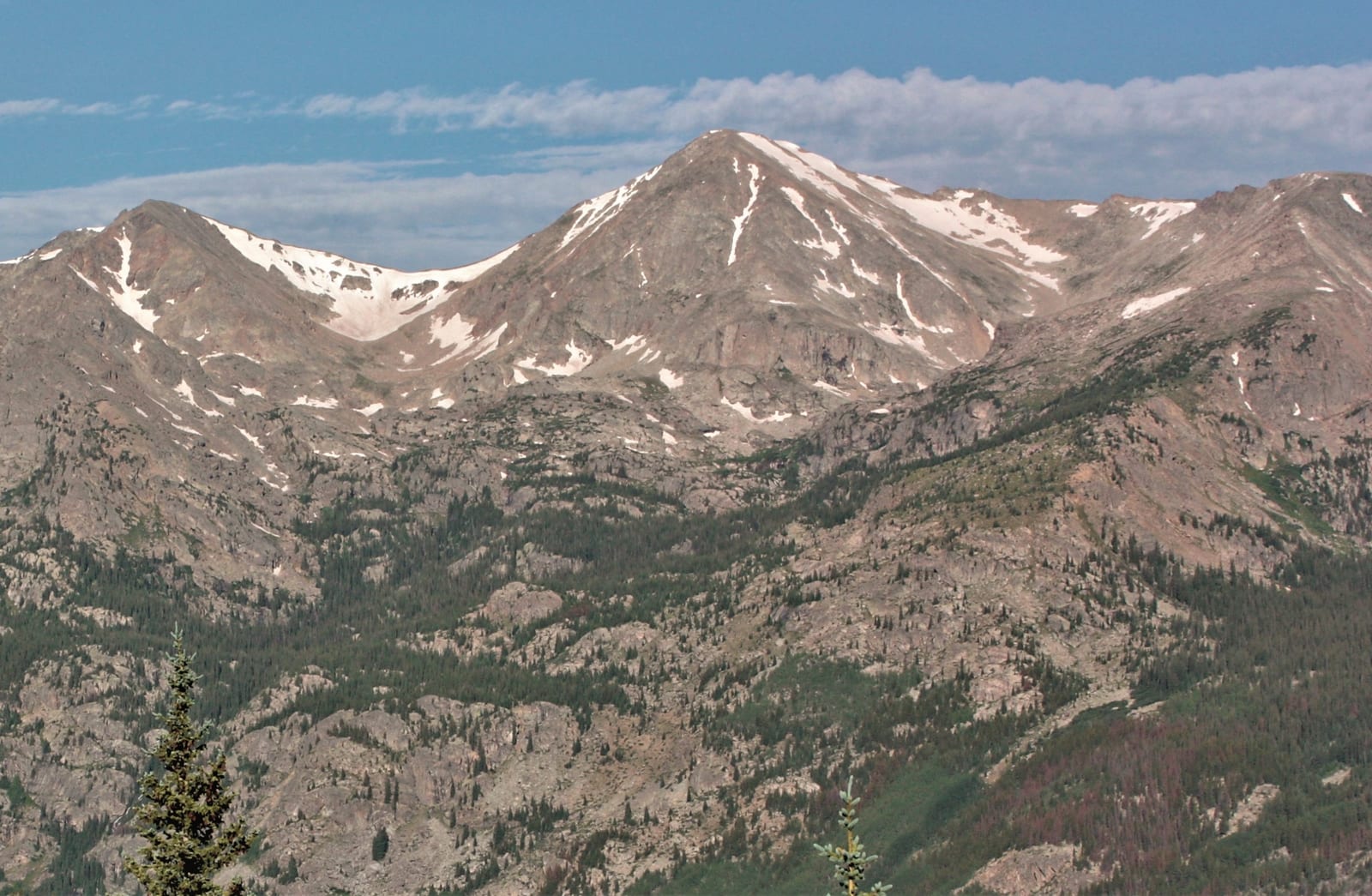 Mount Jackson, a peak on the Colorado 13ers list