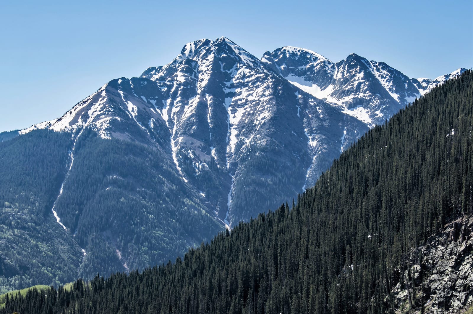 North Twilight Peak, a peak on the Colorado 13ers list
