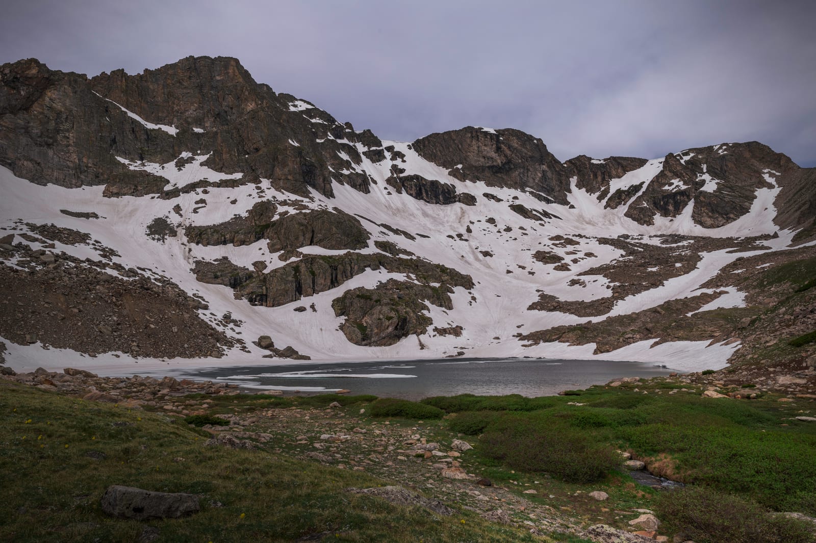 Ogalalla Peak, a peak on the Colorado 13ers list