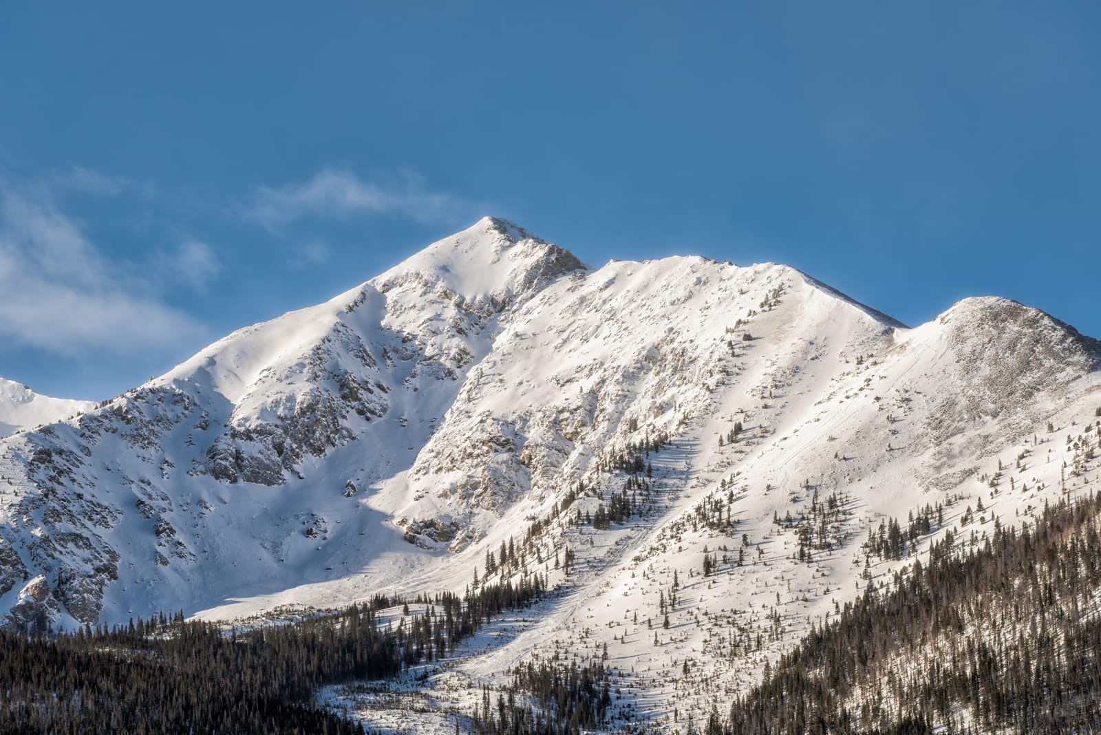 One Peak, a peak on the Colorado 13ers list