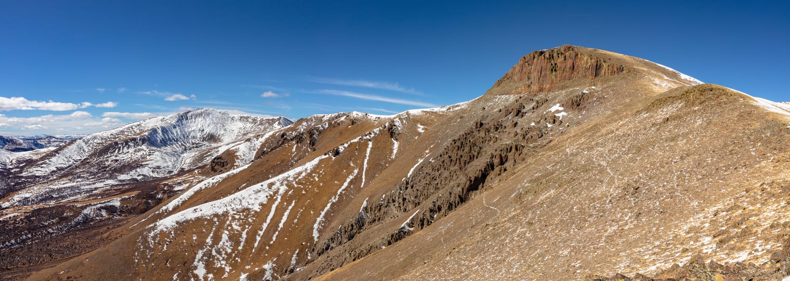 Organ Mtn, a peak on the Colorado 13ers list