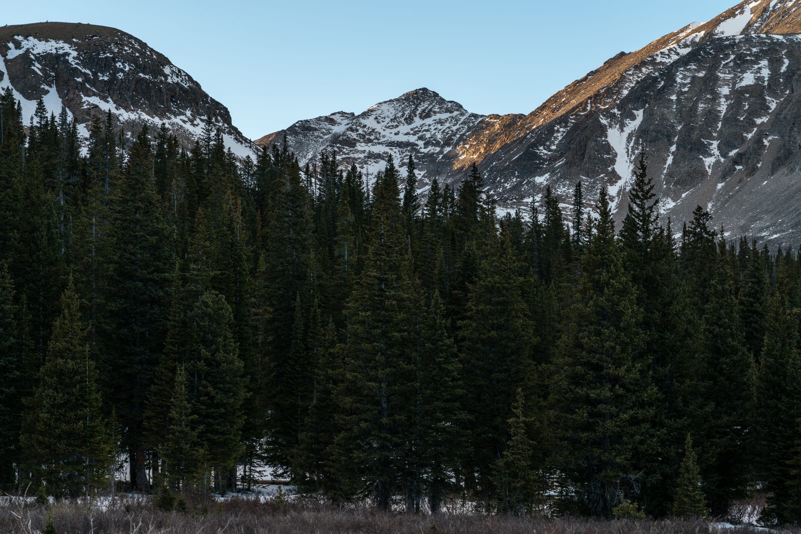 Paiute Peak, a peak on the Colorado 13ers list