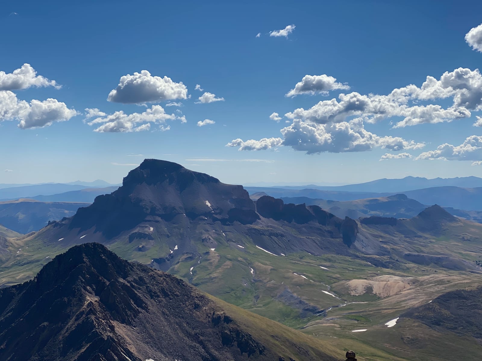 UN 13,313 (near Wetterhorn Peak), a peak on the Colorado 13ers list