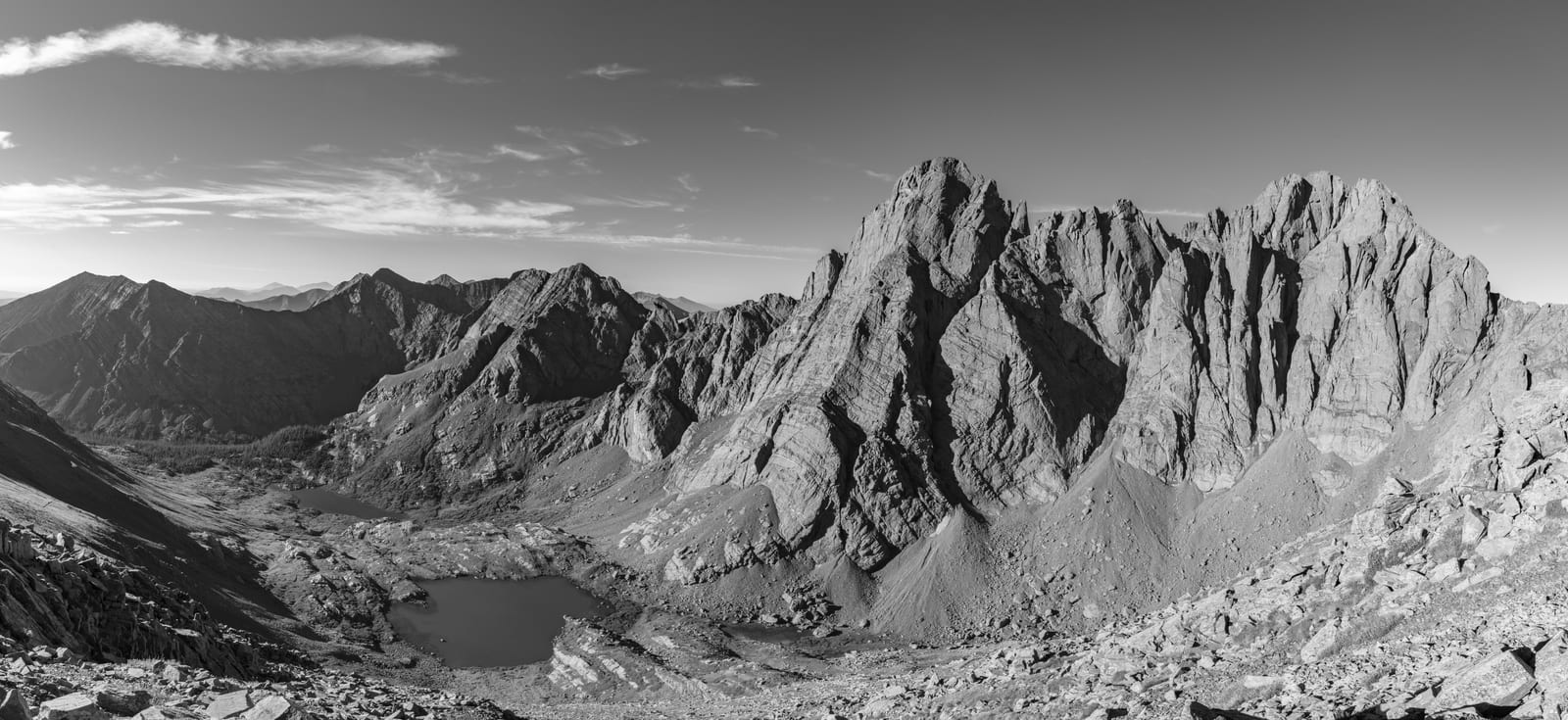 UN 13,543 (near "Obstruction Peak"), a peak on the Colorado 13ers list