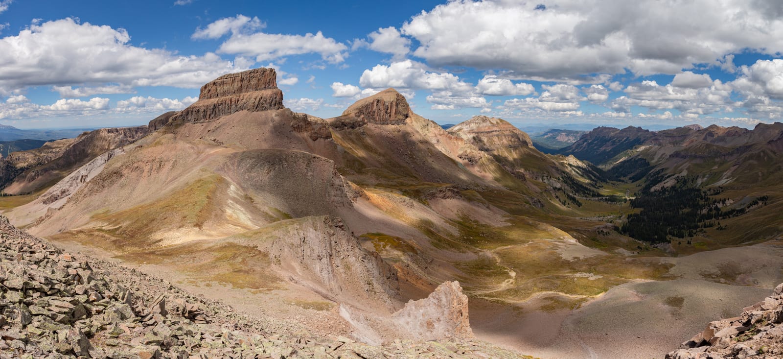 UN 13215, a peak on the Colorado 13ers list