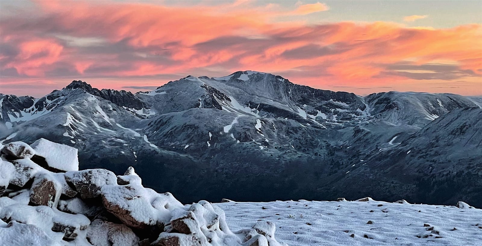 Pettingell Peak, a peak on the Colorado 13ers list
