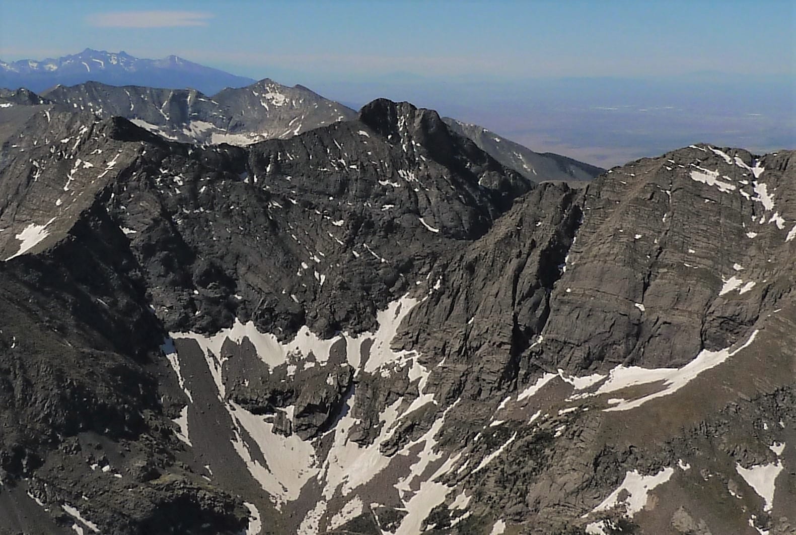 Pico Aislado, a peak on the Colorado 13ers list