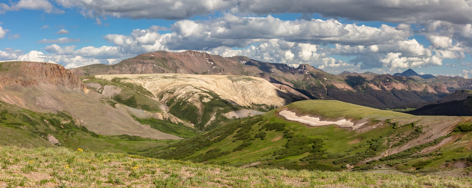 Pole Creek Mtn, a peak on the Colorado 13ers list