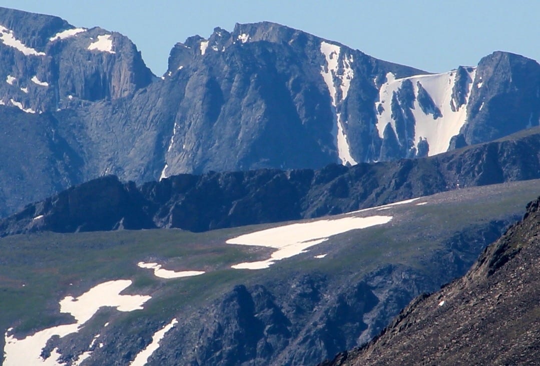Powell Peak, a peak on the Colorado 13ers list