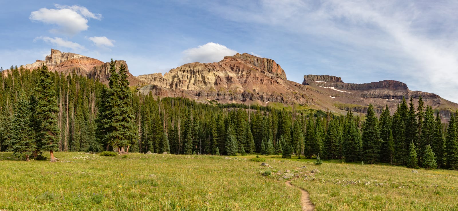 Precipice Peak, a peak on the Colorado 13ers list