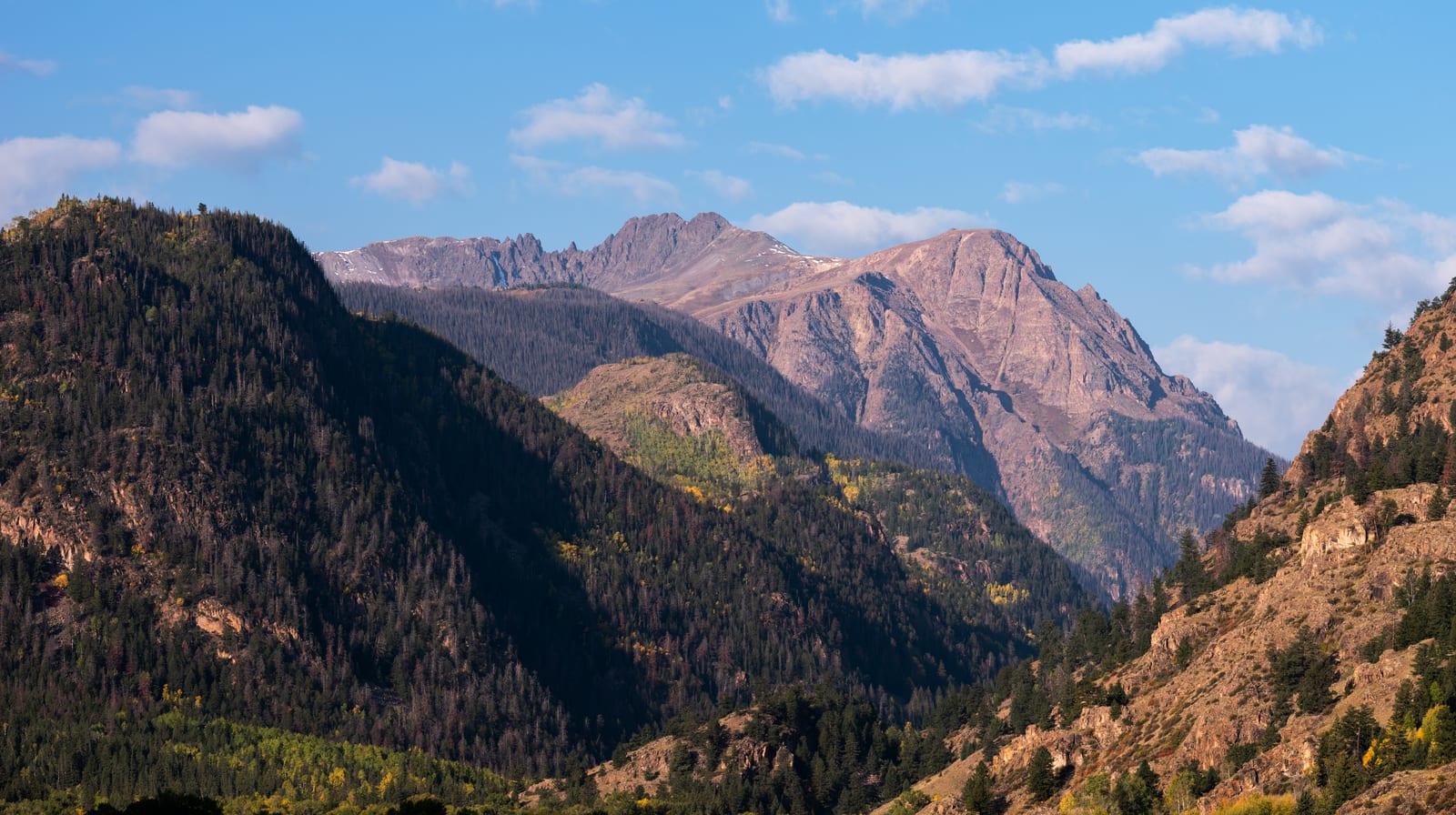 Quarter Peak, a peak on the Colorado 13ers list