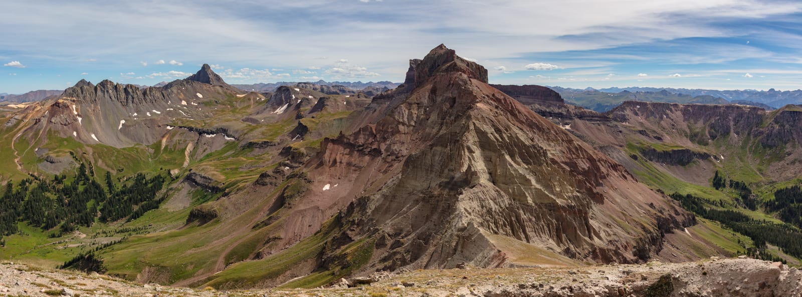 Redcliff, a peak on the Colorado 13ers list