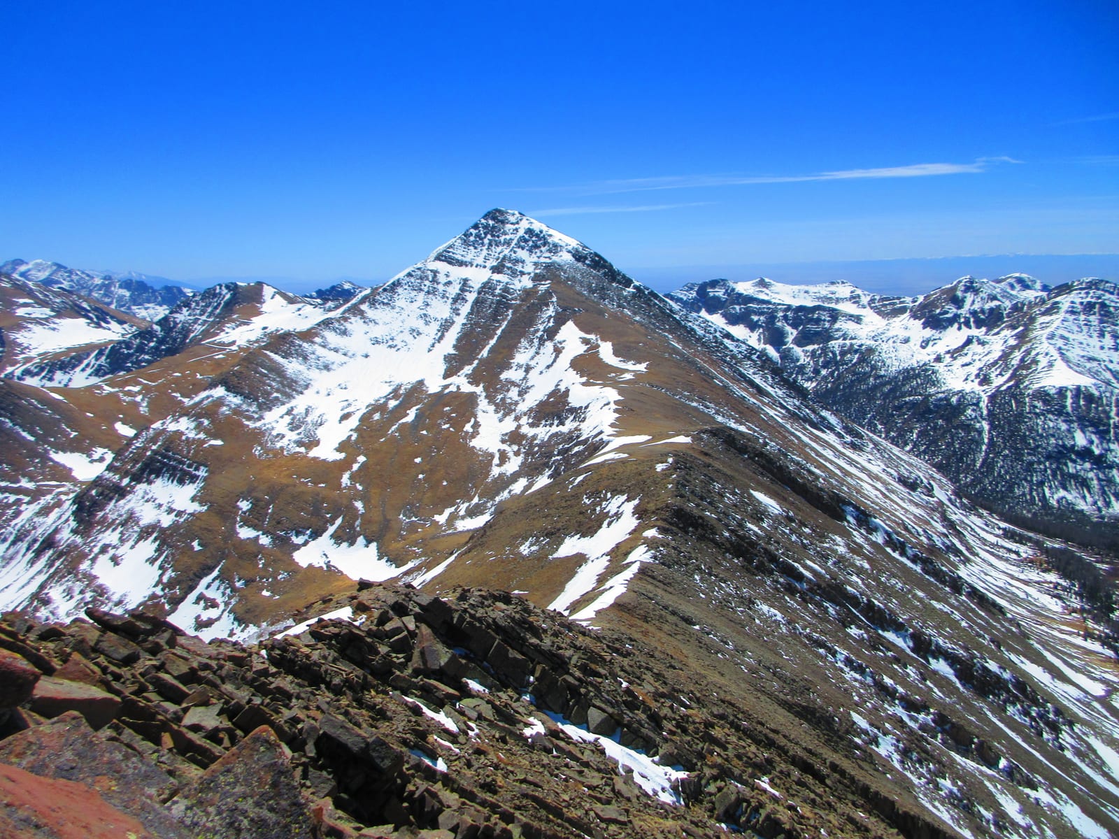 Rito Alto Peak, a peak on the Colorado 13ers list