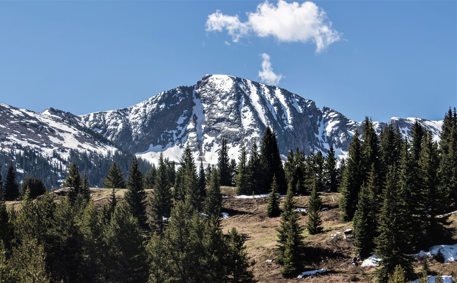 Snowdon Peak, a peak on the Colorado 13ers list