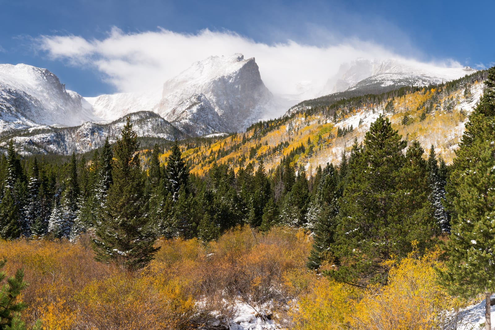 Taylor Peak, a peak on the Colorado 13ers list