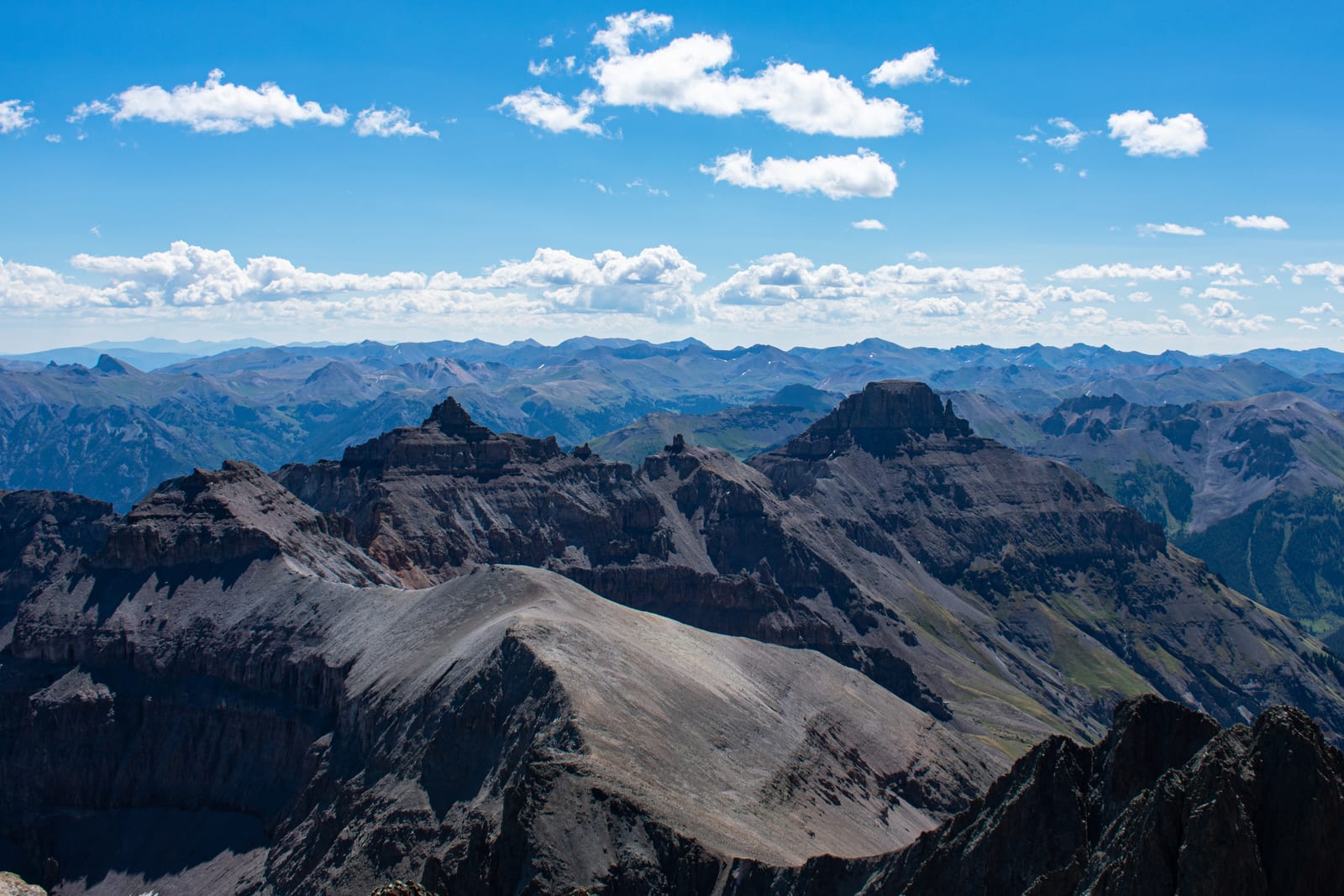 Teakettle Mtn, a peak on the Colorado 13ers list