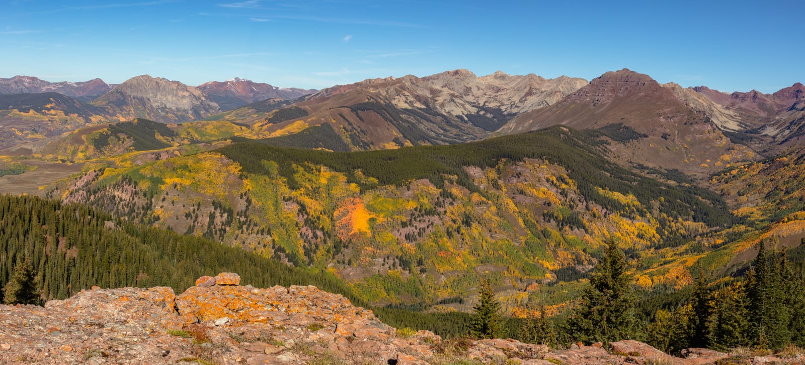 Teocalli Mtn, a peak on the Colorado 13ers list
