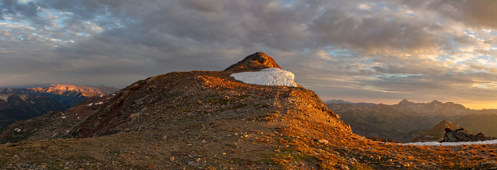 Treasury Mtn, a peak on the Colorado 13ers list